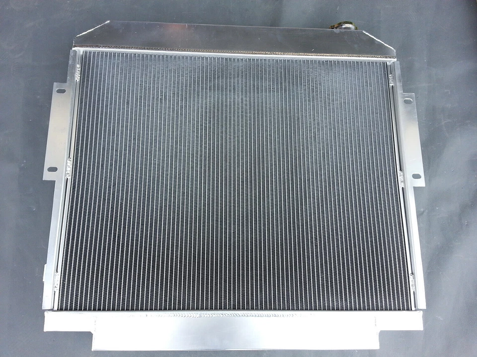 Radiador de aluminio para Ford F150 F250 F350 6,9 L 7,3 L V8 diésel 1983-1994 3 filas Foto 2 de 4