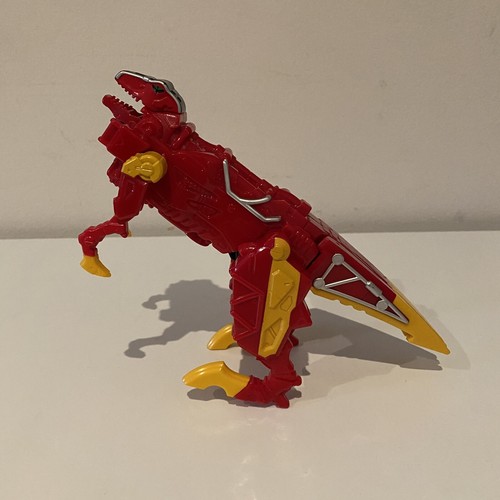 Power Rangers Bandai RARE Red Raptor Velociraptor #4 Dino Charger Battle Zord - Picture 2 of 9
