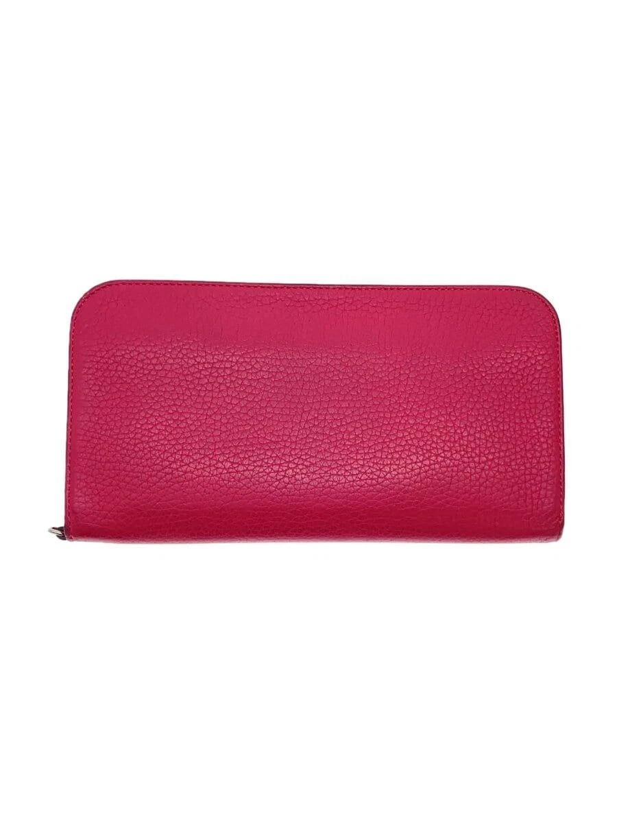 Christian Dior Portefeuille Long Cuir Rose Solide Femme 24 MA 1114 Charm Occasion