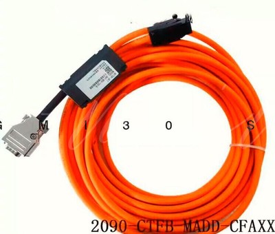 1PC New Servo   Feedback Cable 2090-CTFB-MADD-CFA08 8M #E1*
