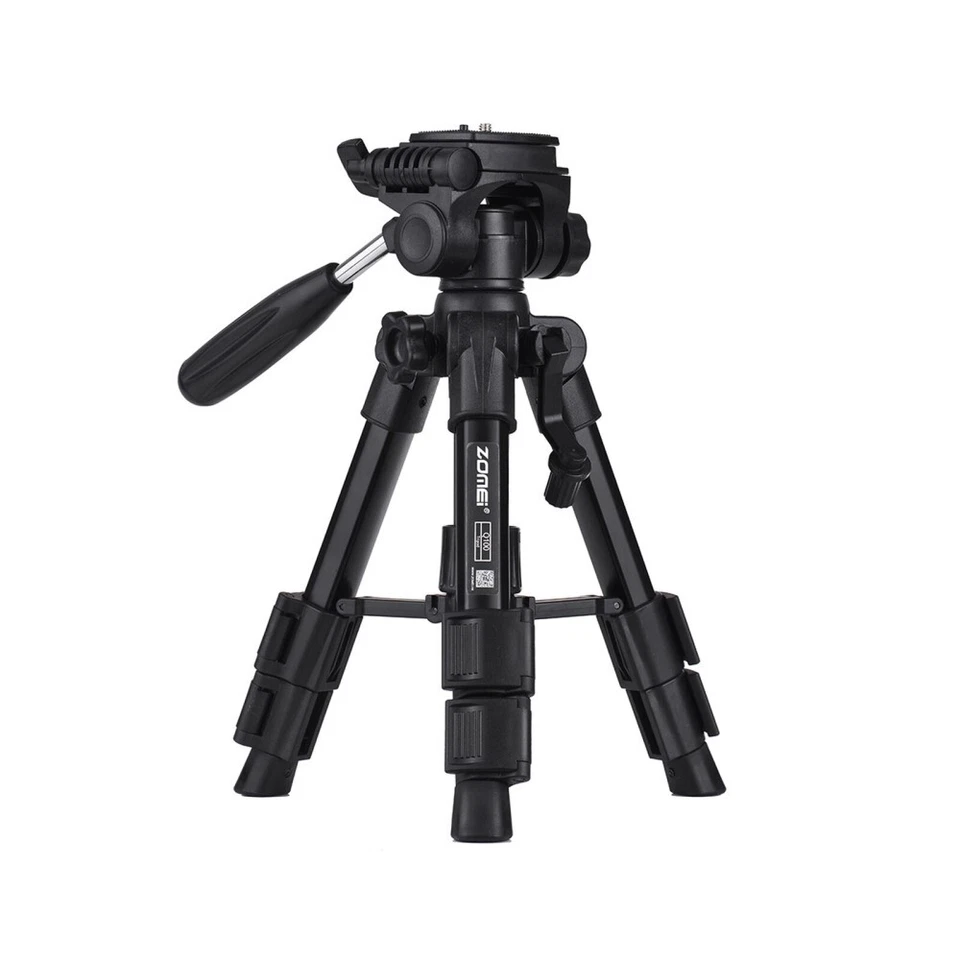 ZOMEI Q100 Mini 20" Tabletop Tripod Travel Stand Fr DSLR Camera Sony Canon Phone - Image 3 of 4