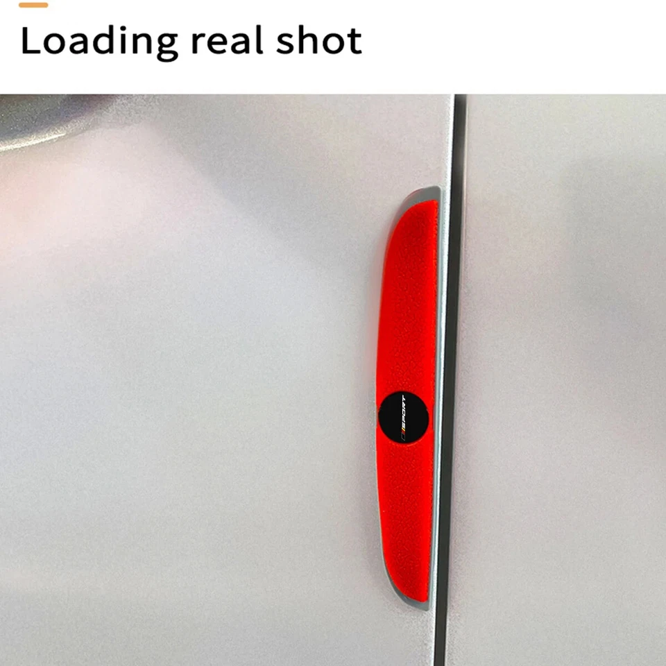 Tira protectora anticolisión borde puerta coche 4 piezas para Audi Mercedes Benz para Porsche Foto 4 de 4