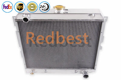 Aluminum 3 Row Radiator For MOPAR Dodge/Plymouth Cars 22''W Redbest