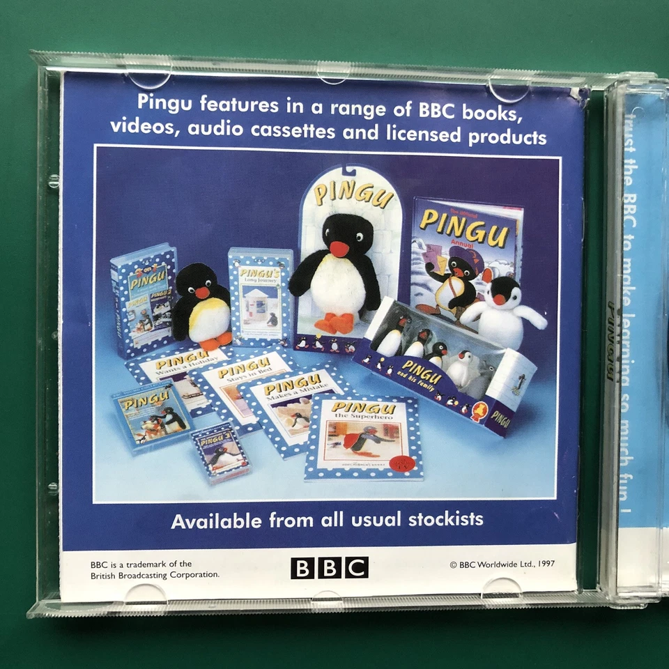 PINGU A Barrel of Fun Children 3-6 Puzzles Activity Educational CD-ROM Mac & PC - Image 3 of 4