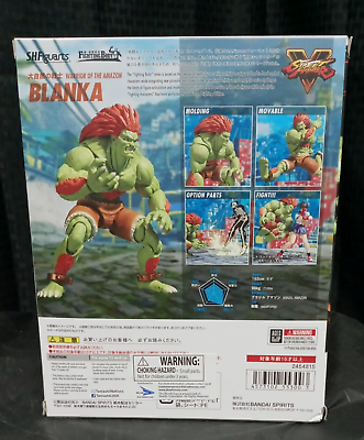 S.H.Figuarts No 09 Blanka Street Fighter V 5 Action Figure Bandai