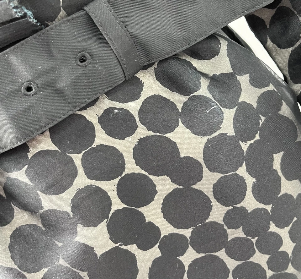 Vestido Marc Jacobs ALTERED/Damaged Resort 18 Manga 3/4 Punto Jacquard Cinturón Talla 6 Foto 3 de 4