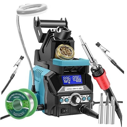 939D+ III EVO Digital Soldering Station Kit 110W High Power EVO Style