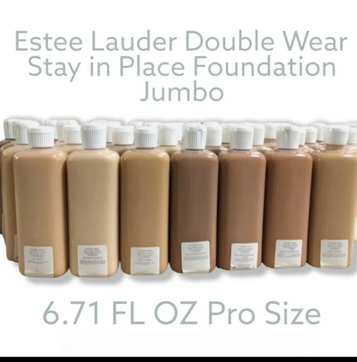 Estee Lauder Double Wear Foundation Jumbo Size 6.7 oz. Pick Your