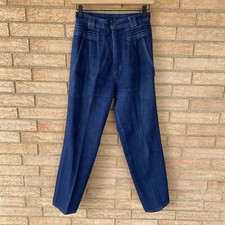 80s 90s Wrangler Silverlake Classic Bareback High Rise Dark Jeans size 7 western
