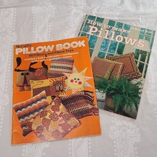 Make some pillows: McCall's Pillow Book  Sunset's How to make Pillows