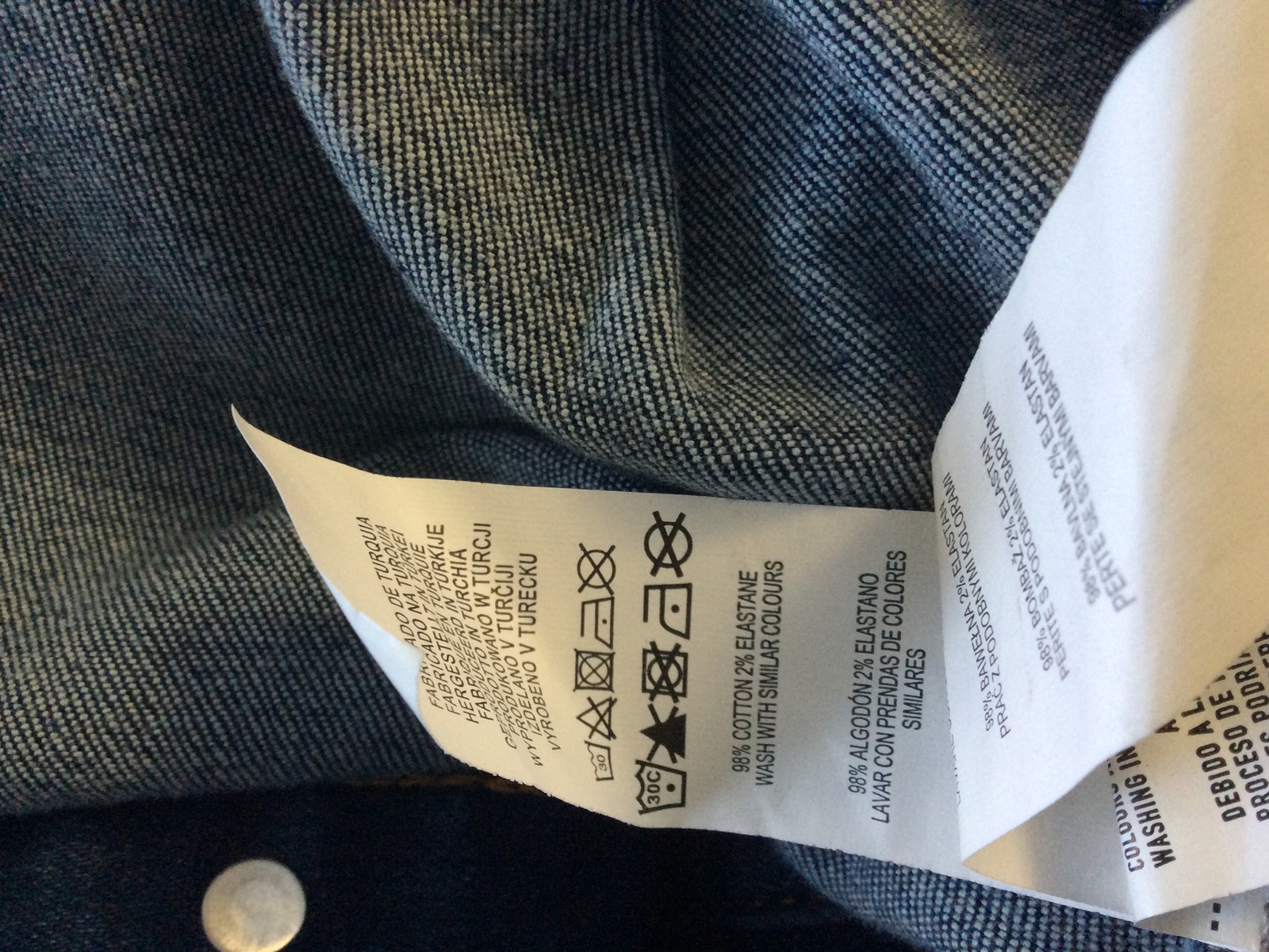 Ladies Blue Denim Dress Size 14/16 Used eBay