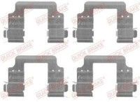 Original Quick Brake ZubehöRsatz Scheibenbremsbelag 109-1728 FüR Land Rover