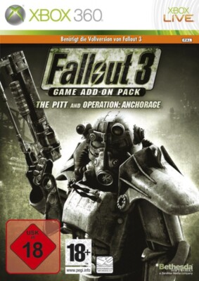 Xbox 360 - Fallout 3: The Pitt & Operation Anchorage Add-On DEUTSCH mit OVP