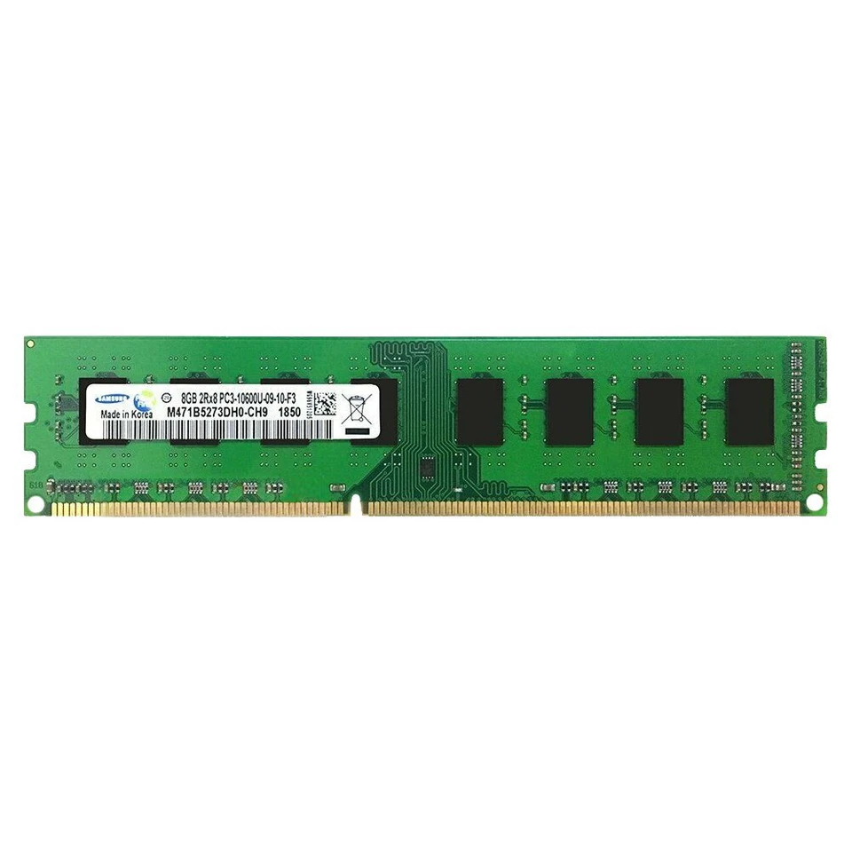 16GB 2x 8GB 4GB DDR3 PC3-10600U 1333Mhz 240Pin CL9 DIMM Desktop RAM For Samsung - Image 3 of 4