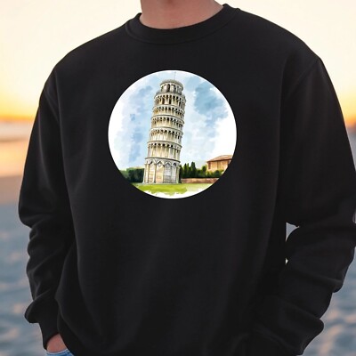 Pisa Turm Sweatshirt Kuschelig und Perfekt für jeden Anlass S bis 4XL