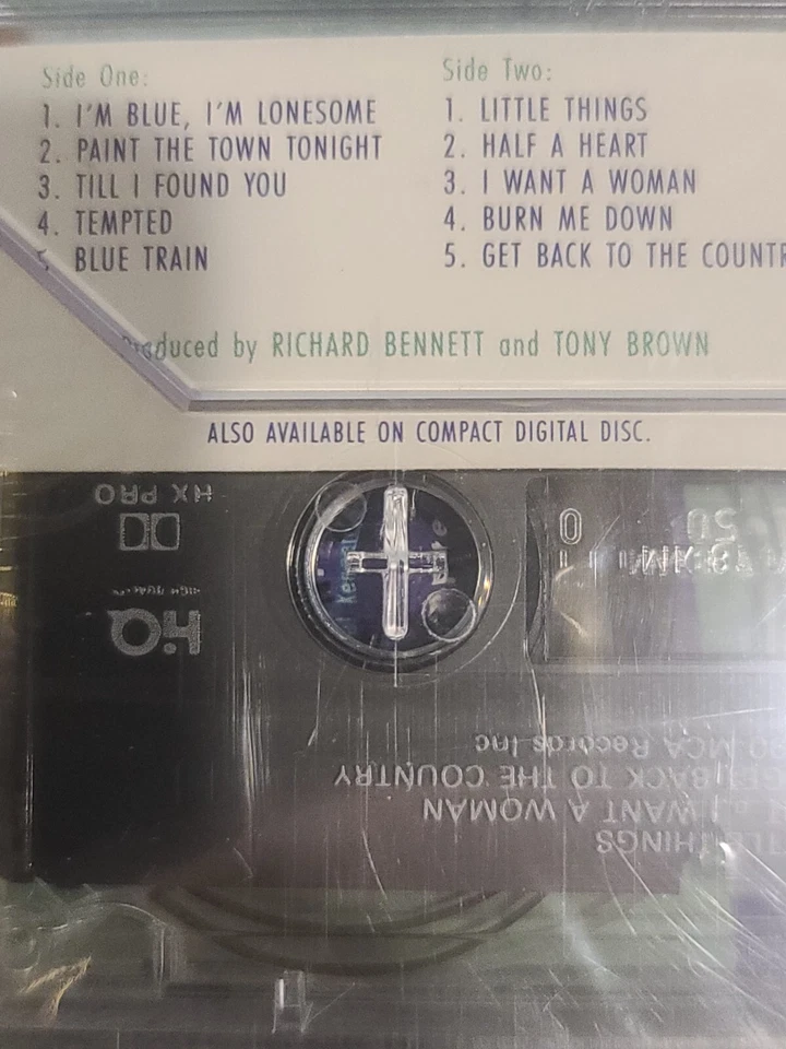 Tempted by Marty Stuart (Cassette, Jan-1991, MCA) - Image 2 of 3