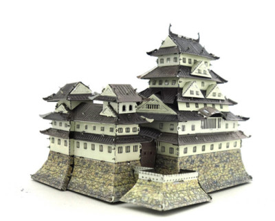 Himeji Castle Metall Modellbausatz 3D Puzzle Handwerk Geschenk Japan Style Laser Cut Puzzles