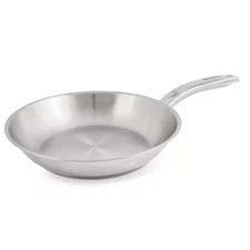 Belly Shape 9.5 In. 18/10 Stainless Steel Frying Pan