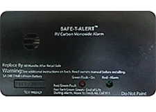 Safe-T-Alert SA-340 Black RV/Marine Battery Powered CO2 Detector - Rectangle