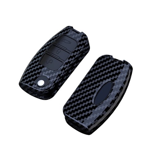 ABS Carbon Key Fob Case Cover For Ford Fiesta Focus Mondeo Transit Galaxy ST - Picture 8 of 9