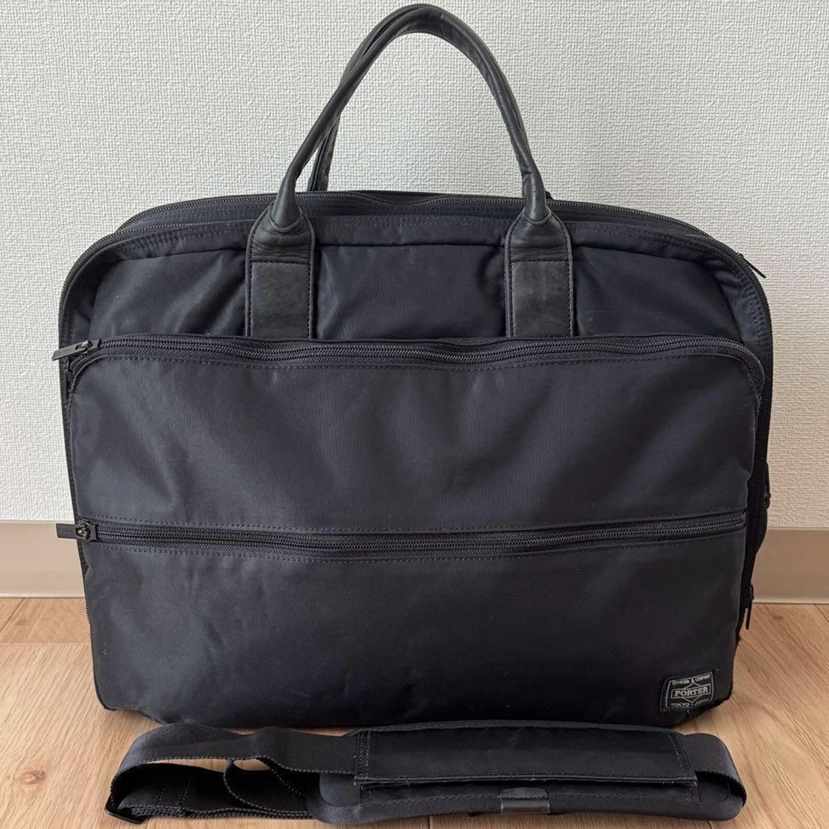 YOSHIDA COMPANY PORTER TIME 2WAY BRIEFCASE Hand Shoulder Bag YOSHIDA COMPANY PORTER TIME 2WAY BRIEFCASE Hand Shoulder Bag