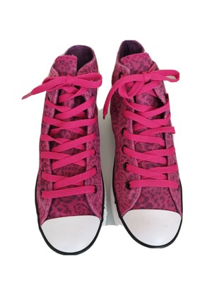 pink leopard print converse