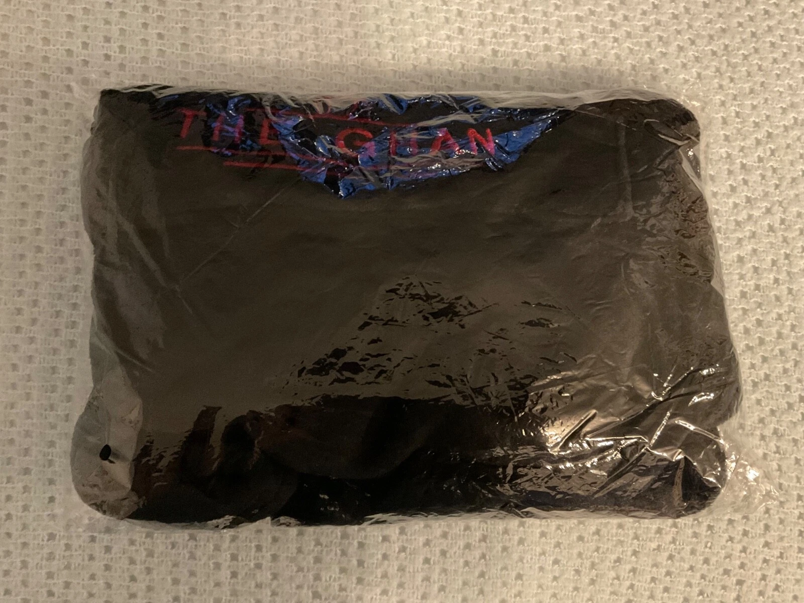 The Ghan Australian Railway Poncho, Unisize, Black With Red Logo, 100% Polyester