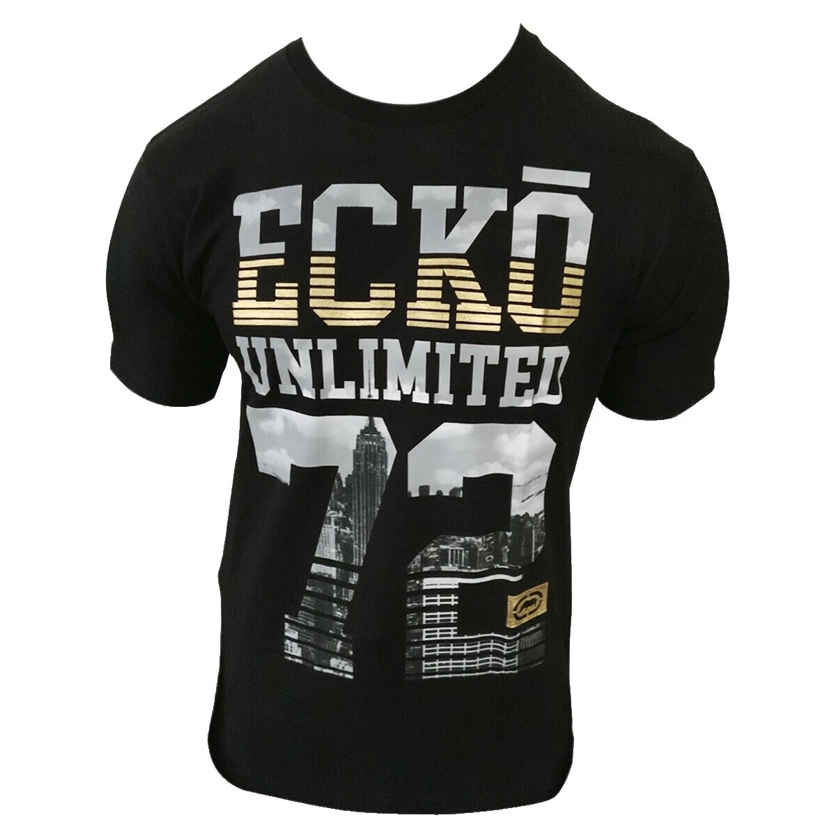 Ecko Unltd. Camisetas negras para hombre