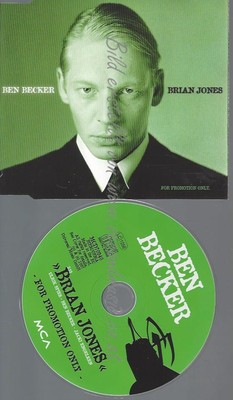 CD--PROMO--BEN BECKER--BRIAN JONES--1 TRACK