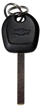 NEW CHEVROLET GM FACTORY ORIGINAL TRANSPONDER CHIP BOW-TIE LOGO KEY BLANK - Image 3 of 3