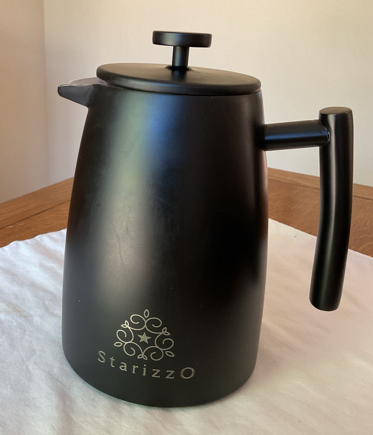 Coffee Maker Starizzo Black With Stainless Steel Lining 30oz
