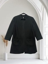 Roz & Ali Women s Duster Jacket Size Large Op...