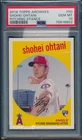 PSA 10 SHOHEI OHTANI/OTANI 2018 TOPPS ARCHIVES PITCHING LA Angels RC GEM MINT
