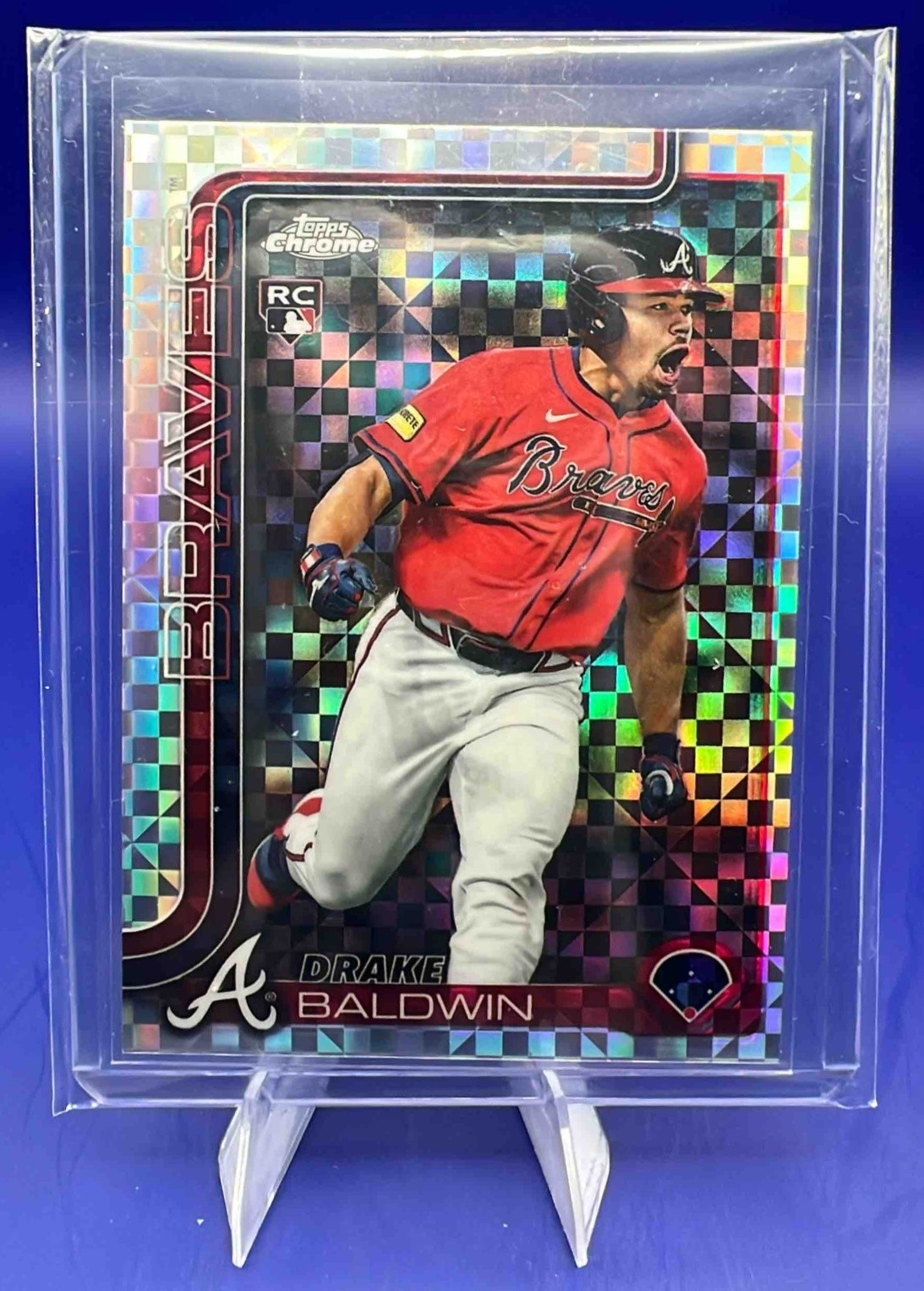 2025 Topps Chrome Update Drake Baldwin #USC96 X-Fractor RC Braves