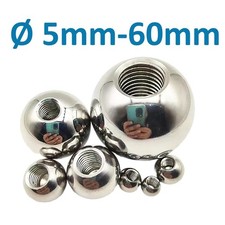 �6-60mm Stainless Steel Ball Bearing With Half Thread M2 M2.5 M3 M4 M5 M6 - M12