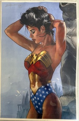 Wonder Woman RARE  art  wall poster