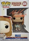 🔥Funko Pop! Stranger Things: Max #806 Rare Signed Sadie Sink W/COA!🔥
