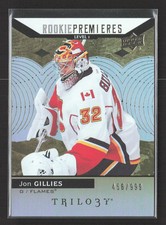 2018 Upper Deck Trilogy Trilogy Level 1 Jon Gillies #64 Rookie Premieres 456/999