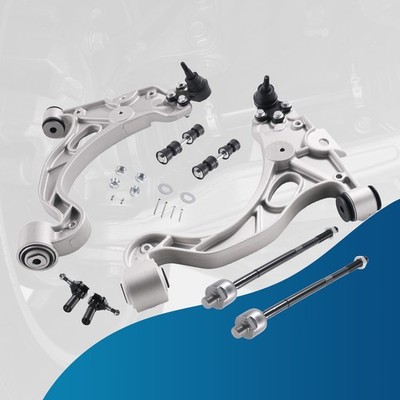8pc Front Lower Control Arms Tie Rods Suspension Kit for LeSabre DeVille Seville