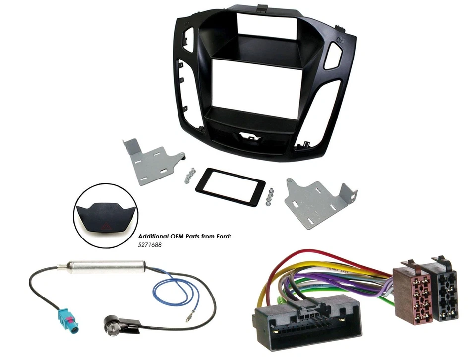 Blaupunkt MP3 Bluetooth DAB 2DIN SD USB Autoradio für Ford Focus 2014-2018 schwa - Bild 3 von 4