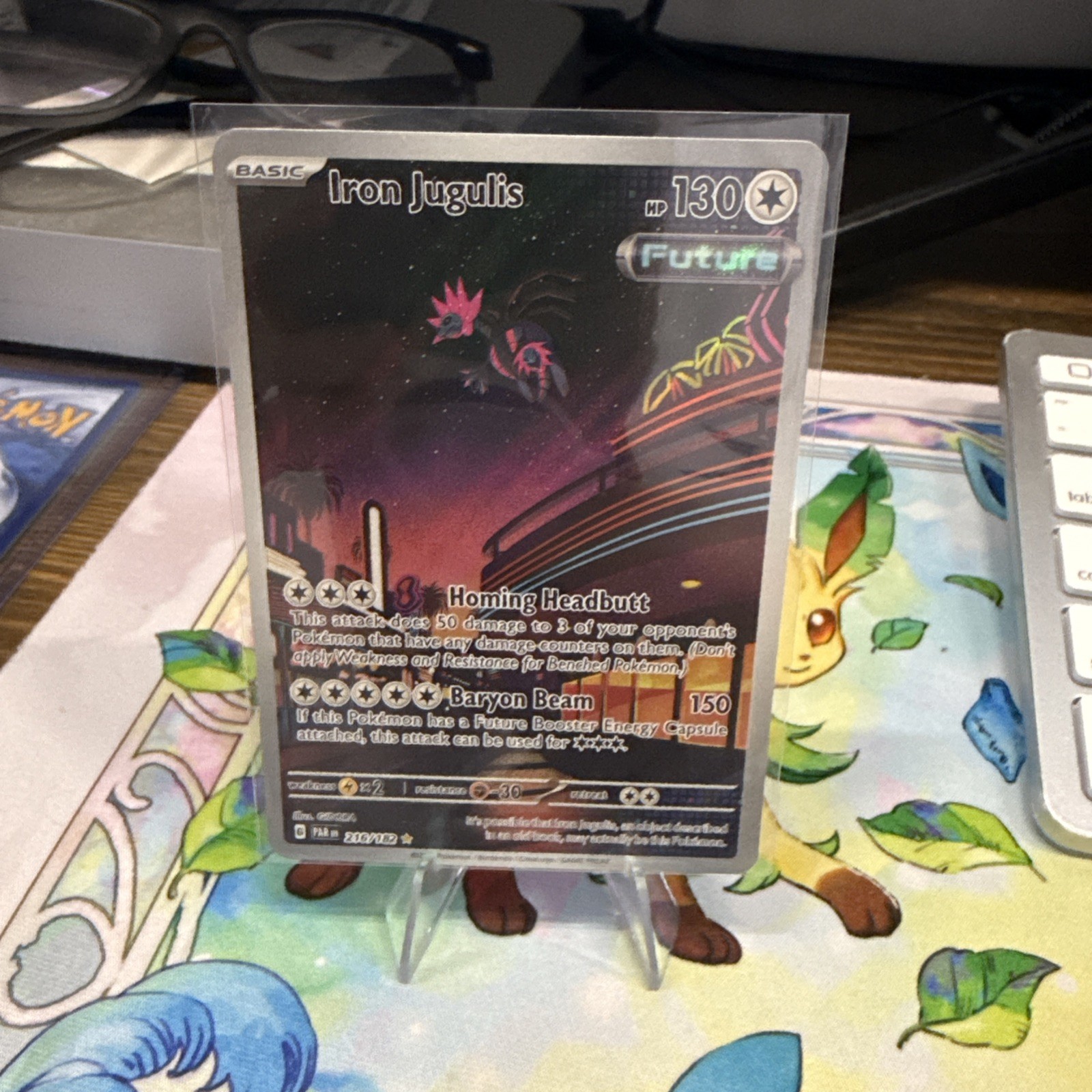 Iron Jugulis 216/182 SV04: Paradox Rift - Pokemon Card - NM