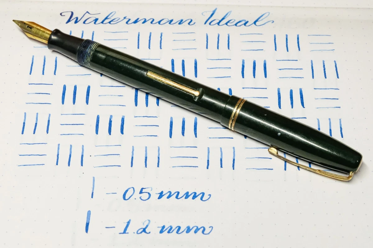 ヴィンテージ万年筆 ウォーターマン IDEAL #5 14K金具 14Kペン先 楽天市場】ウォーターマン 万年筆 エキスパート エッセンシャル 18金