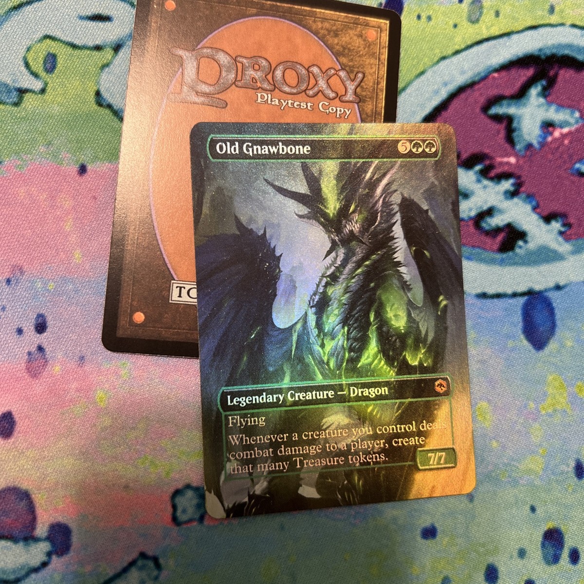 Old Gnawbone Full Art Foil Mtg Play Test Card | eBay