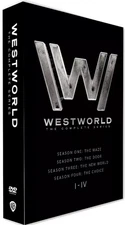 Westworld Seasons 1-4 (DVD, 12-Disc, Box Set) New & Sealed