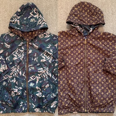 Louis Vuitton Monogram Reversible Windbreaker jacket multicolor 50