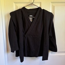 Star Wars Galaxy s Edge Cosplay Black Jedi Tunic Kids/Youth SMALL