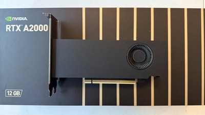 PNY NVIDIA RTX A2000 12GB GDDR6 Graphics Card ( VCNRTXA200012GB-PB) USA Shipper