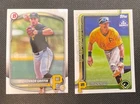 Topps Bowman 2025 Konnor Griffin Pittsburgh Pirates Pro Debut Lot 2 Cards