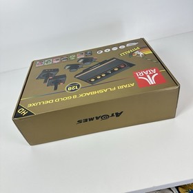 Atari Flashback 8 Gold Deluxe Video Game Console 40th Anniversary Edition
