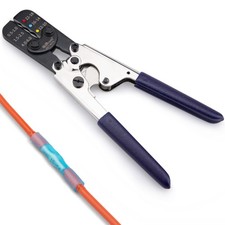 Jrready Act-ad10 Ratcheting Crimping Tool 2210 Awg Wire Crimper For Heat Shrink Jrready Act-ad10 Ratcheting Crimping Tool 2210 Awg Wire Crimper For Heat Shrink